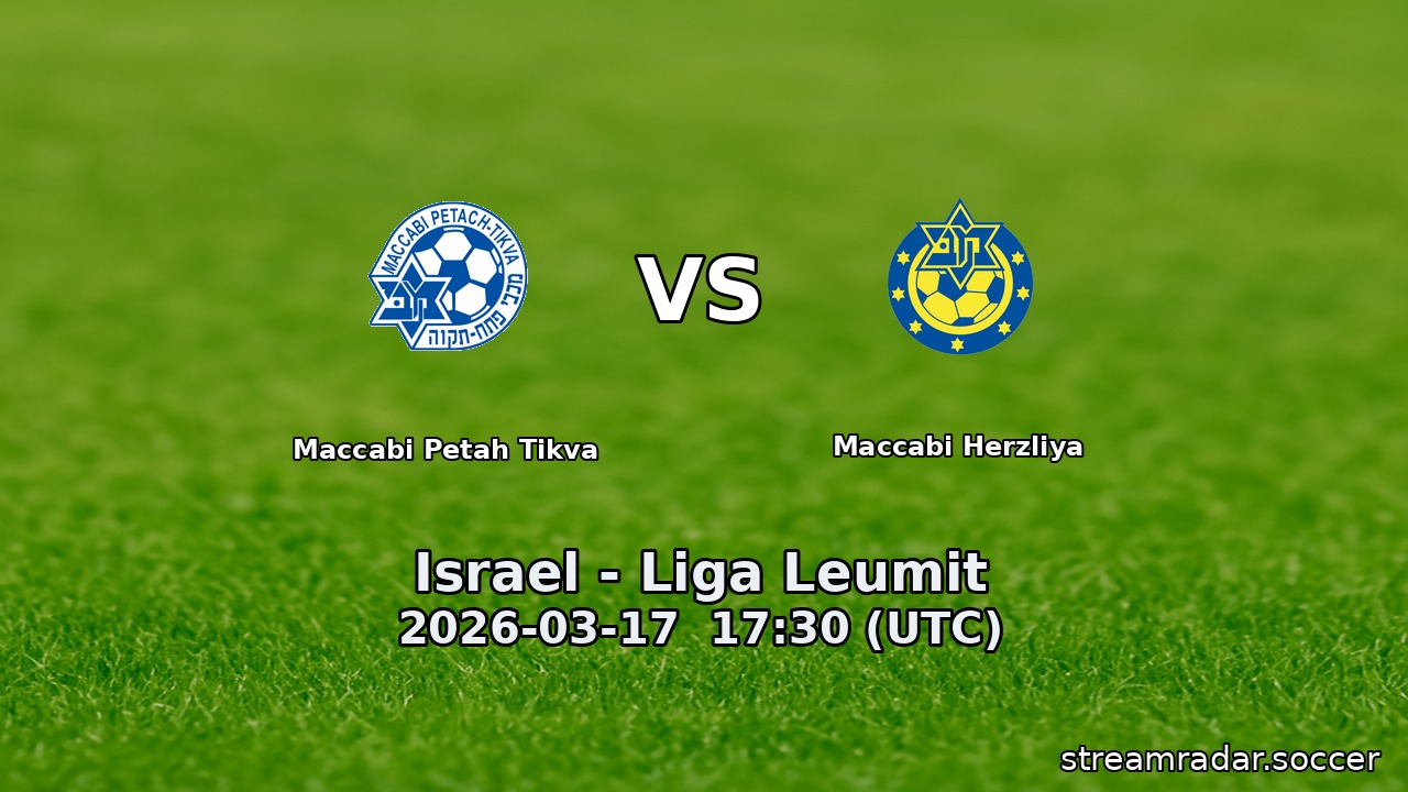 Maccabi Petah Tikva vs Maccabi Herzliya