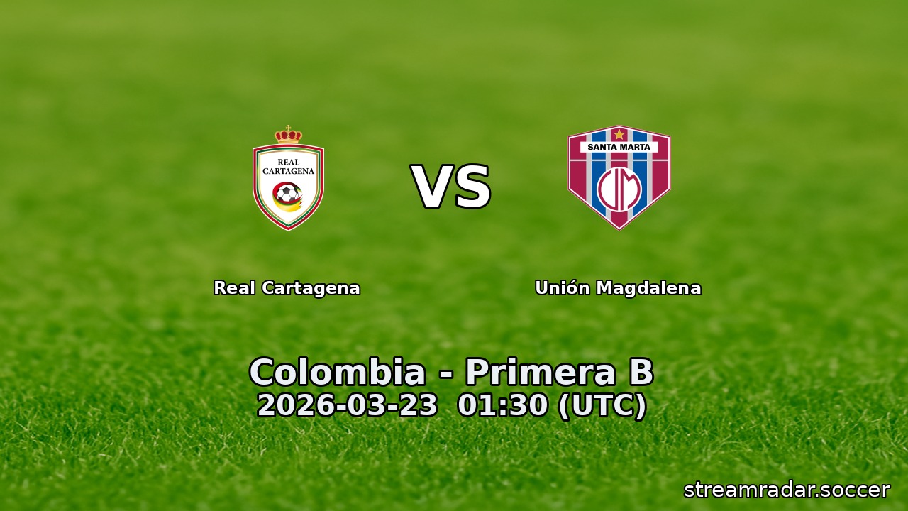 Real Cartagena vs Unión Magdalena