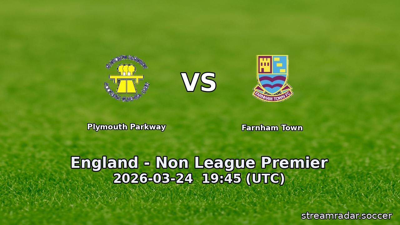Plymouth Parkway vs Farnham Town