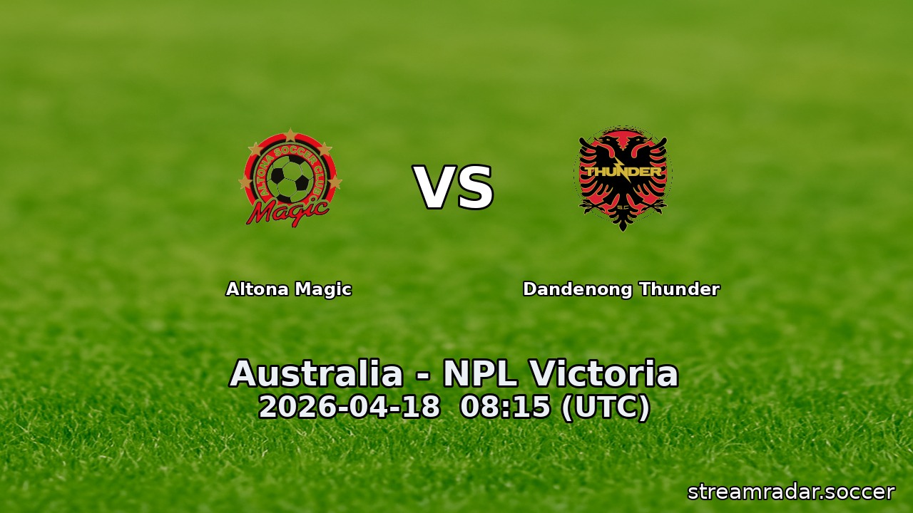 Altona Magic vs Dandenong Thunder