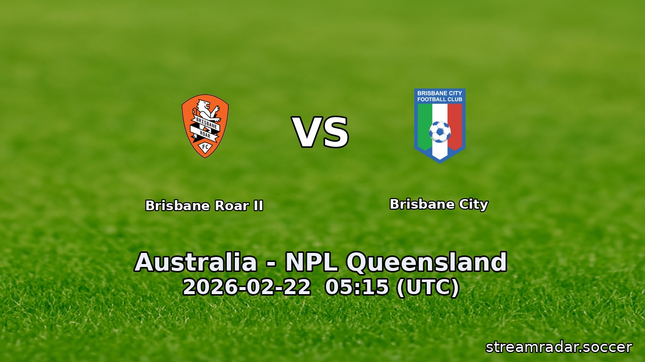 Brisbane Roar II vs Brisbane City