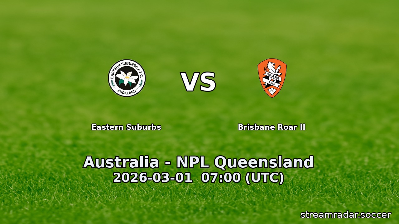 Eastern Suburbs vs Brisbane Roar II