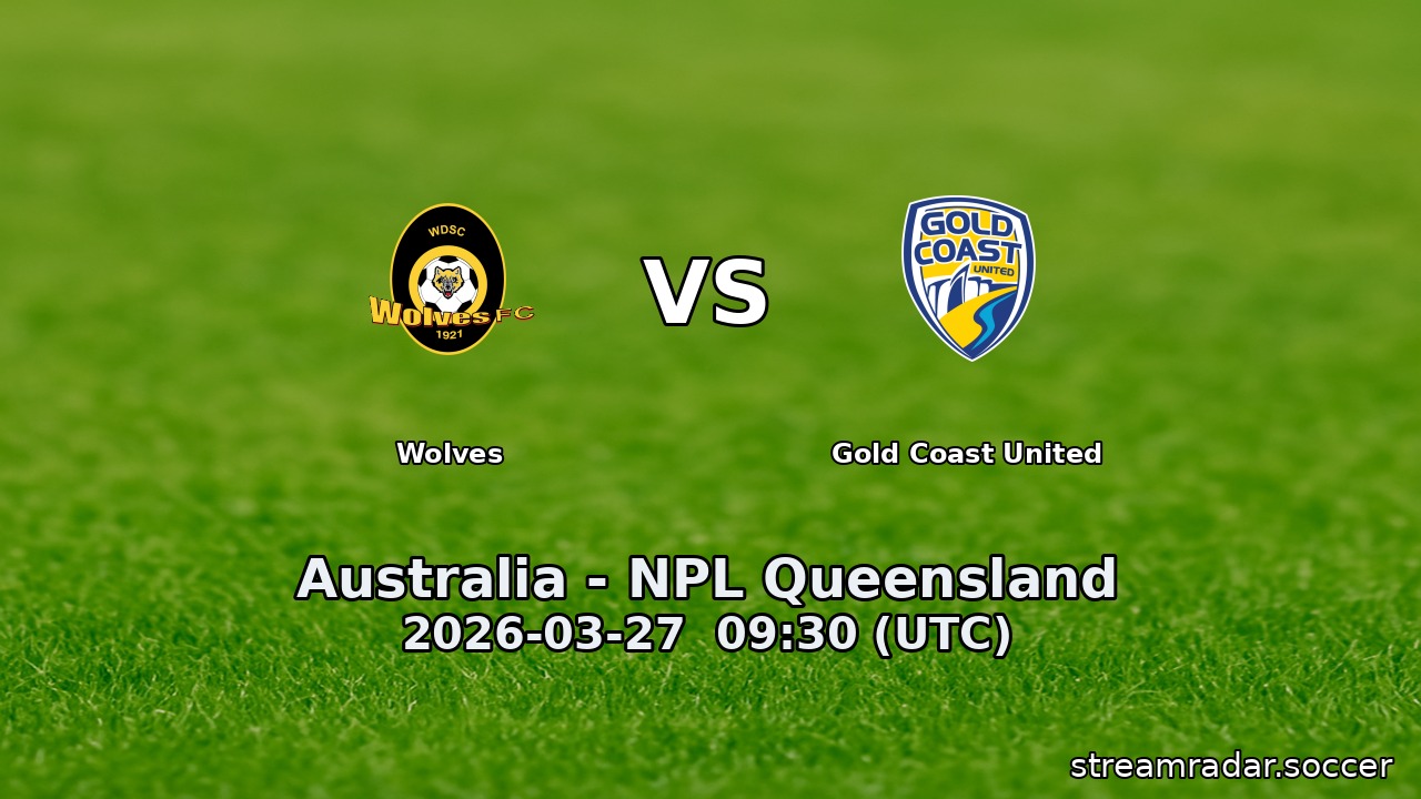 Wolves vs Gold Coast United