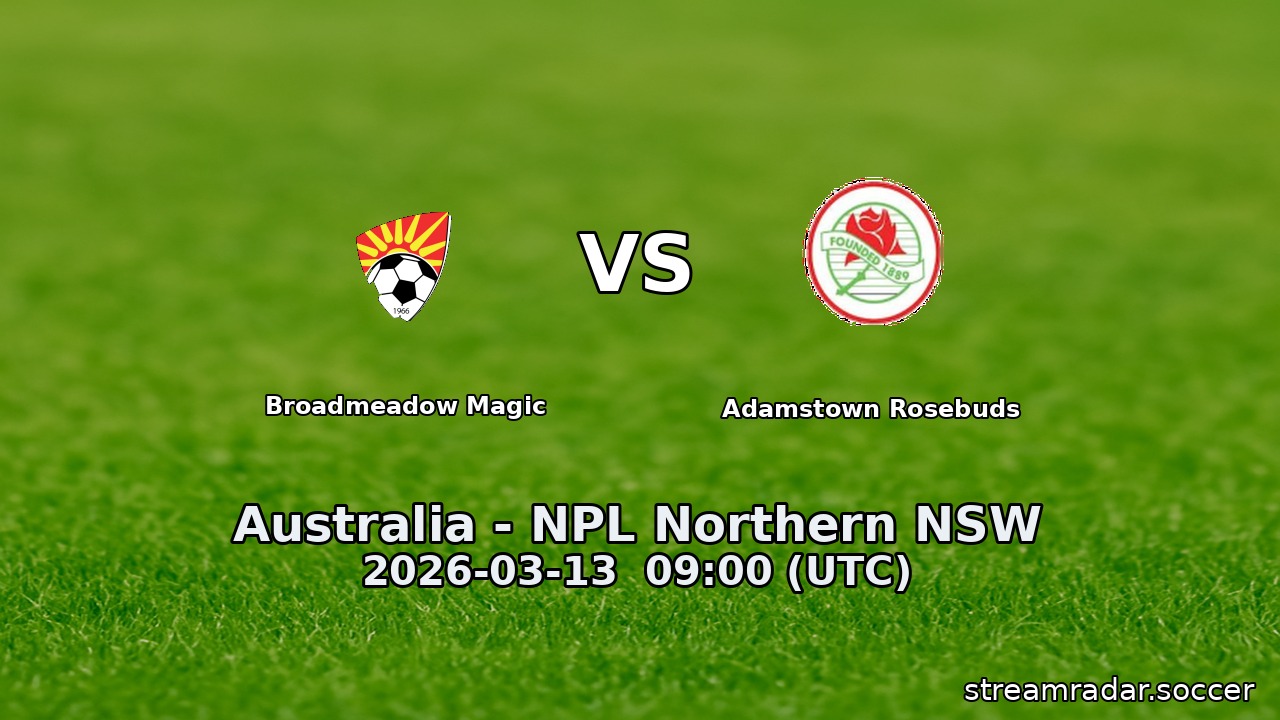Broadmeadow Magic vs Adamstown Rosebuds