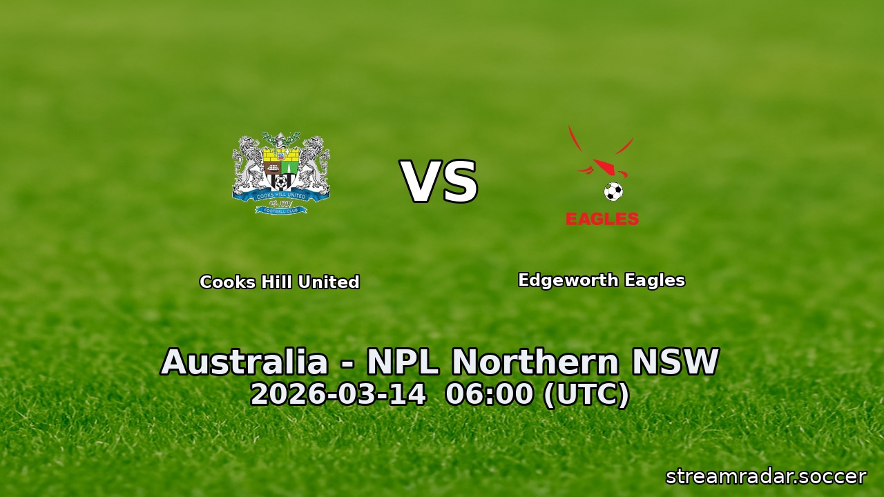 Cooks Hill United vs Edgeworth Eagles