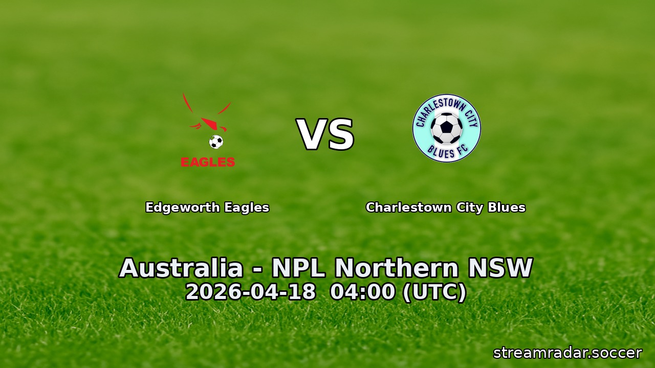 Edgeworth Eagles vs Charlestown City Blues