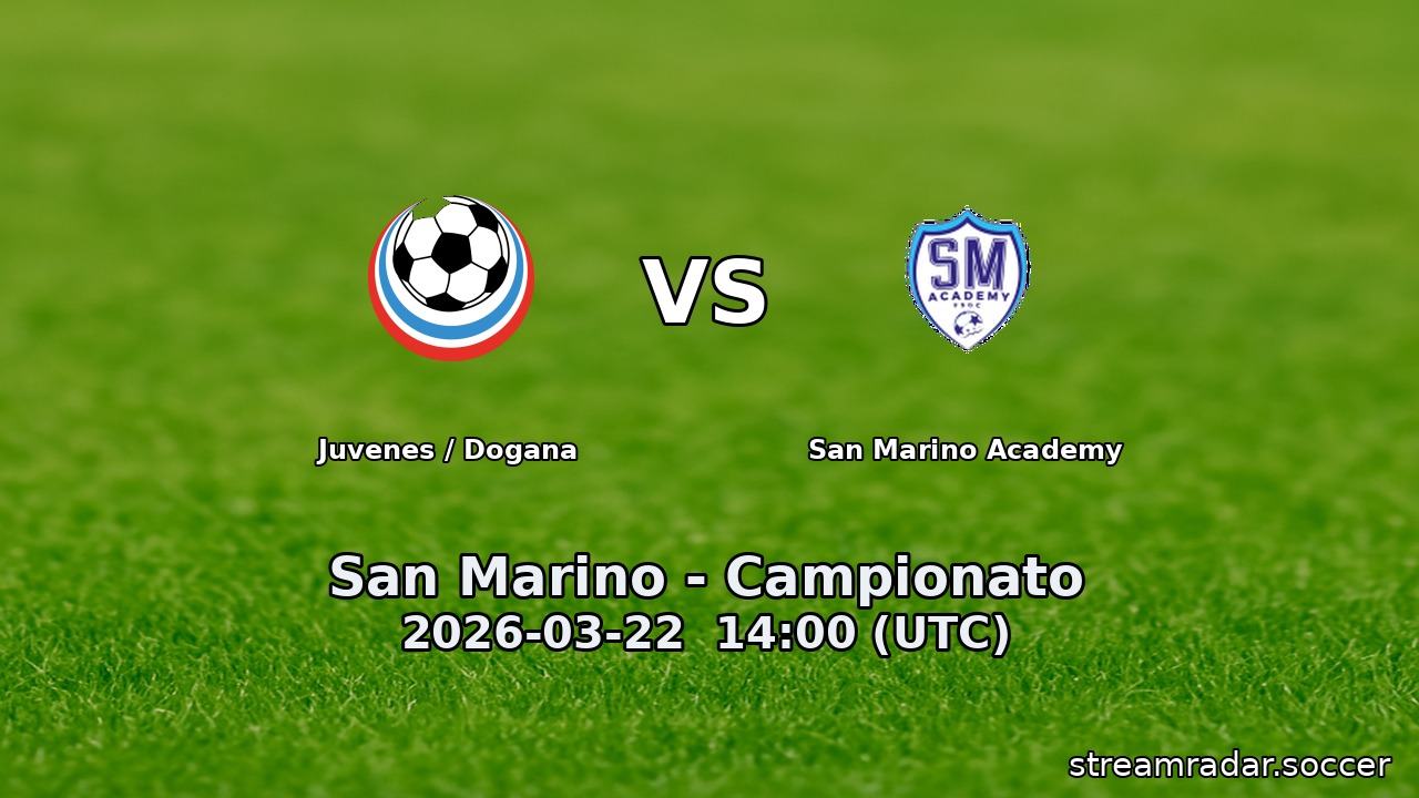 Juvenes / Dogana vs San Marino Academy