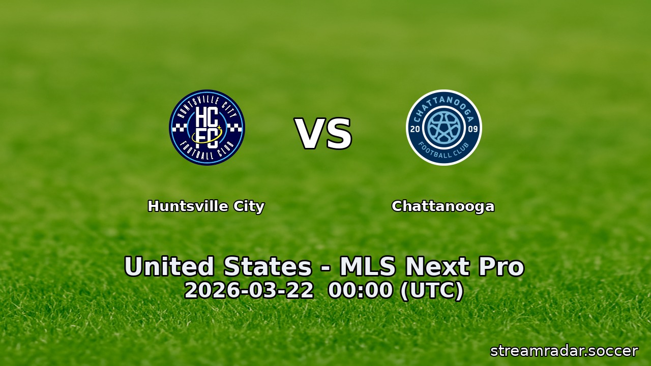 Huntsville City vs Chattanooga