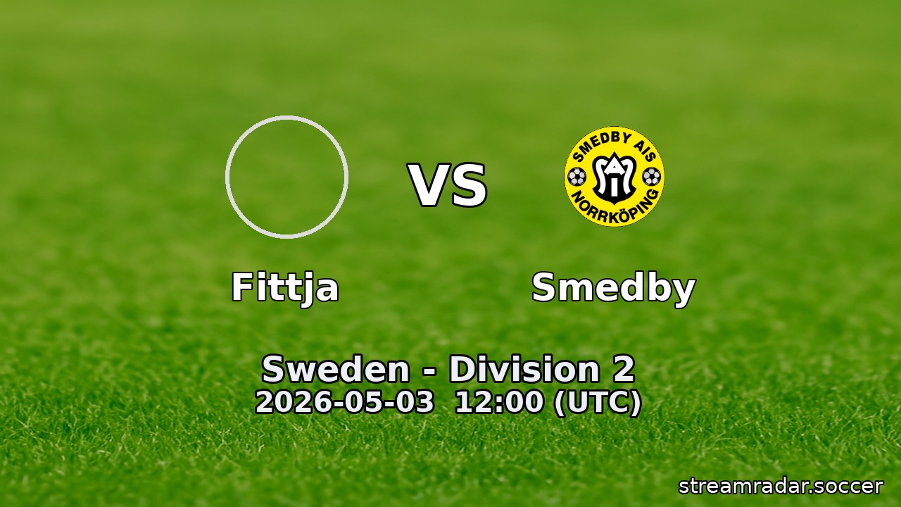 Fittja vs Smedby