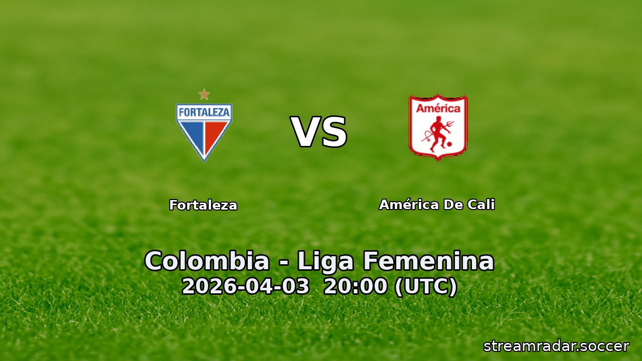 Fortaleza vs América De Cali