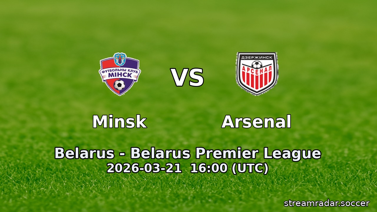 Minsk vs Arsenal