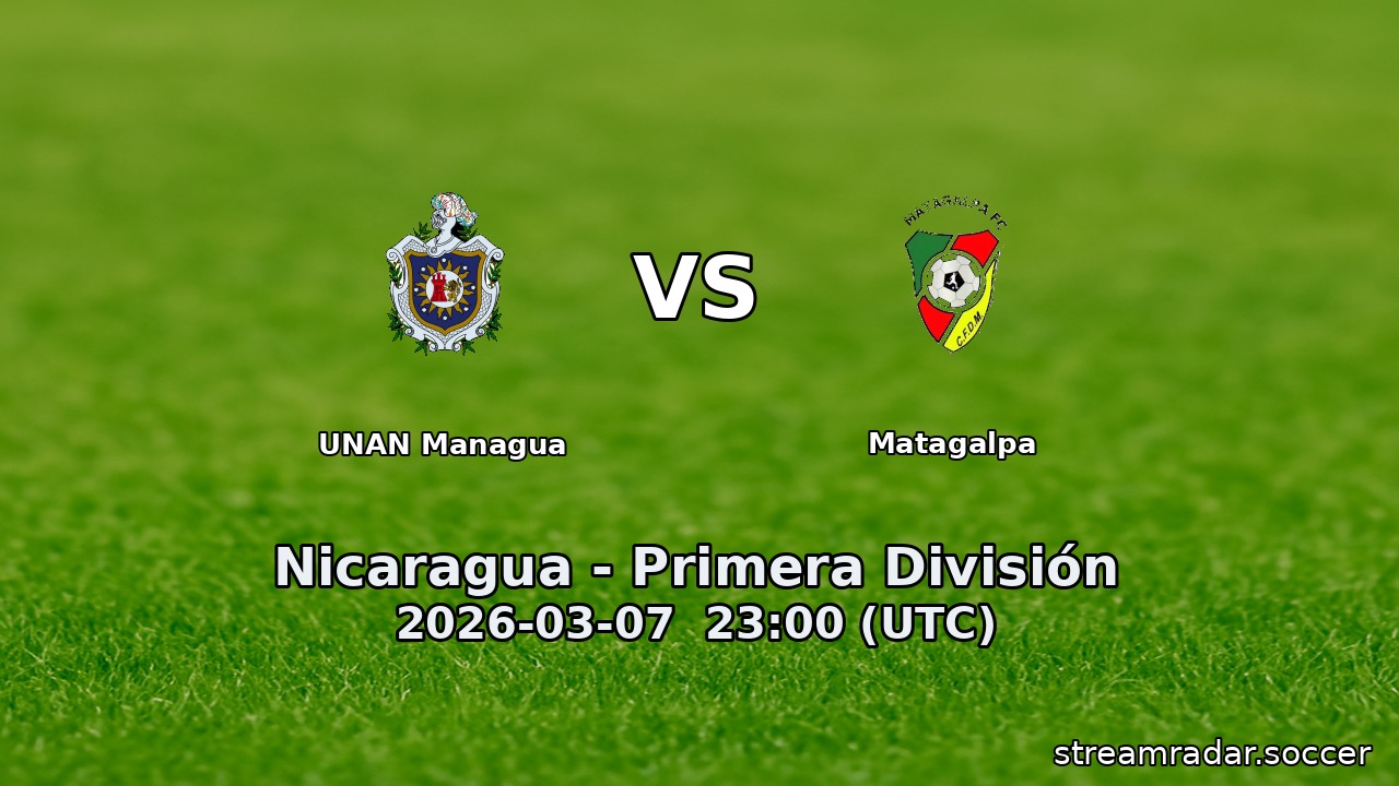 UNAN Managua vs Matagalpa