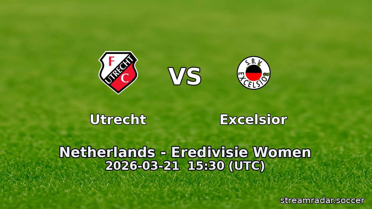 Utrecht vs Excelsior