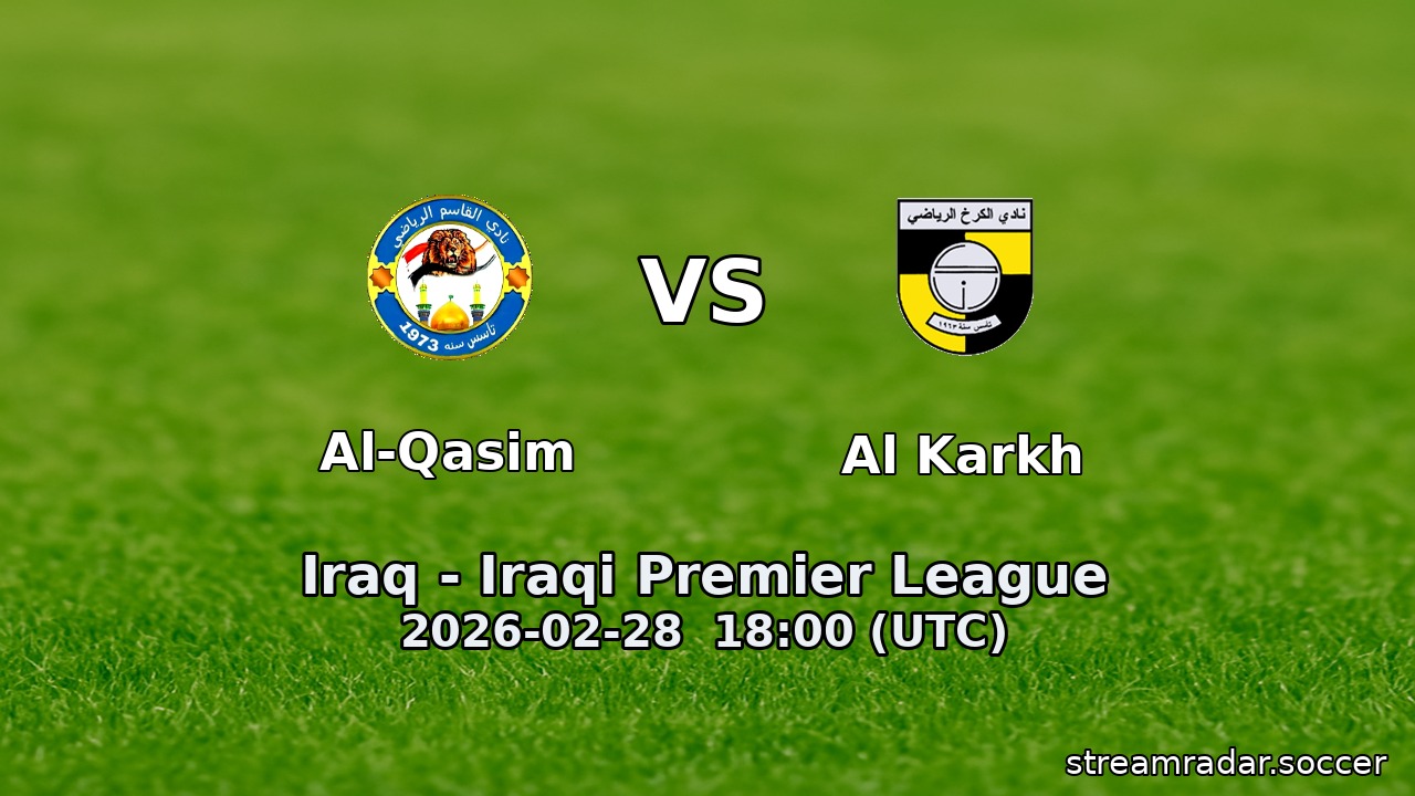 Al-Qasim vs Al Karkh