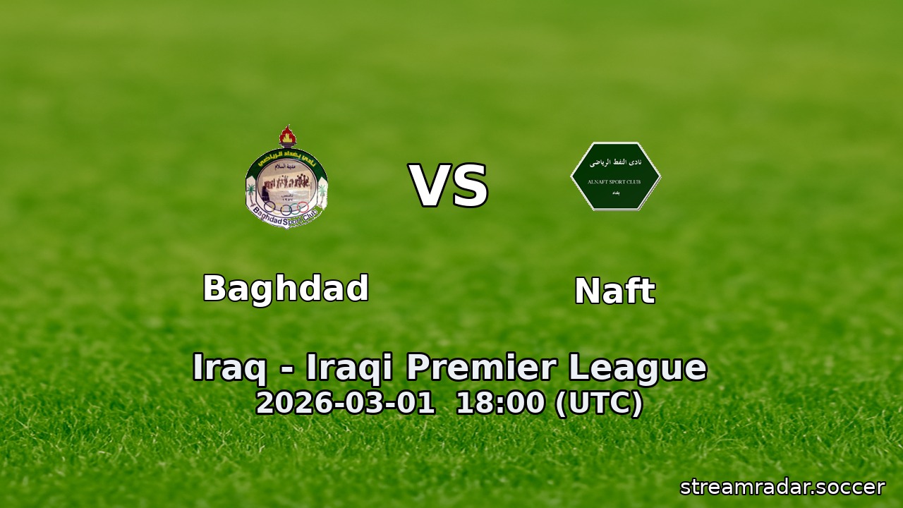 Baghdad vs Naft