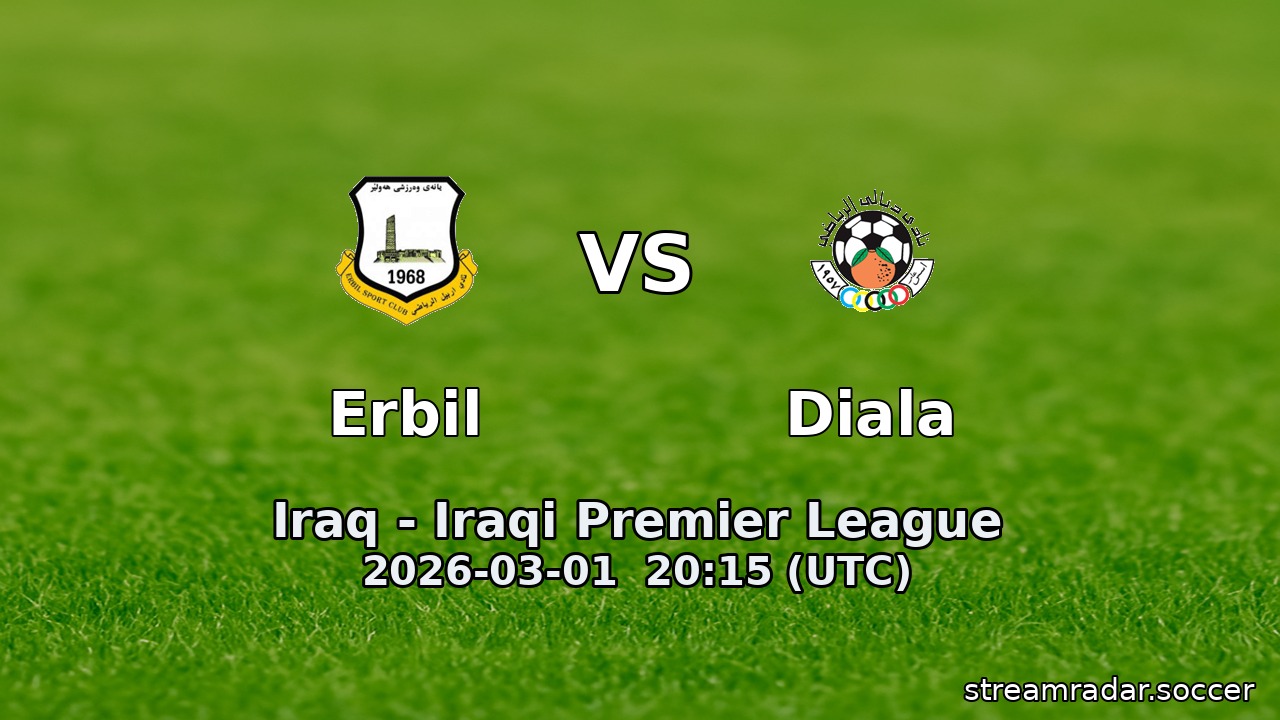 Erbil vs Diala