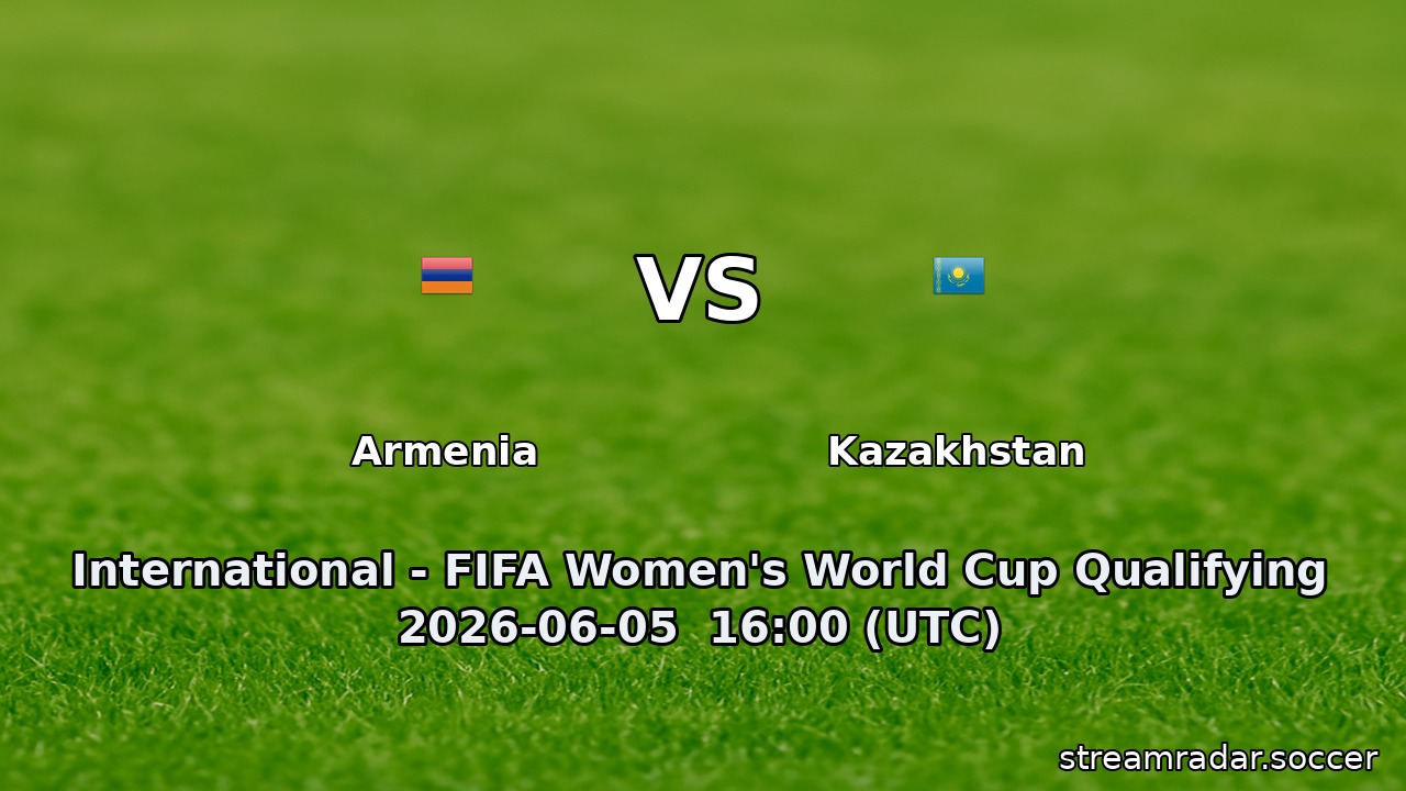Armenia vs Kazakhstan