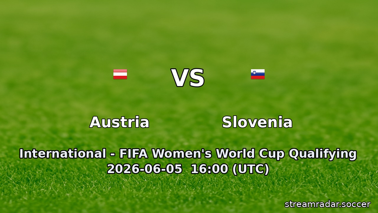 Austria vs Slovenia