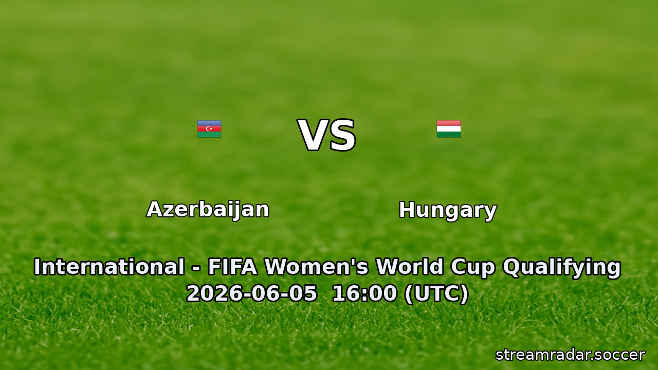 Azerbaijan vs Hungary