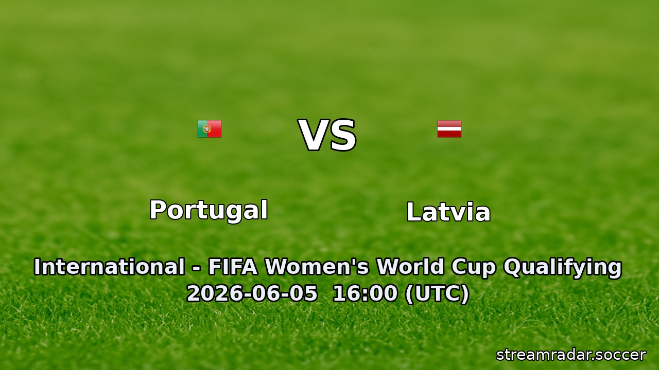Portugal vs Latvia