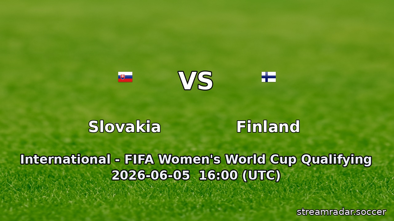 Slovakia vs Finland