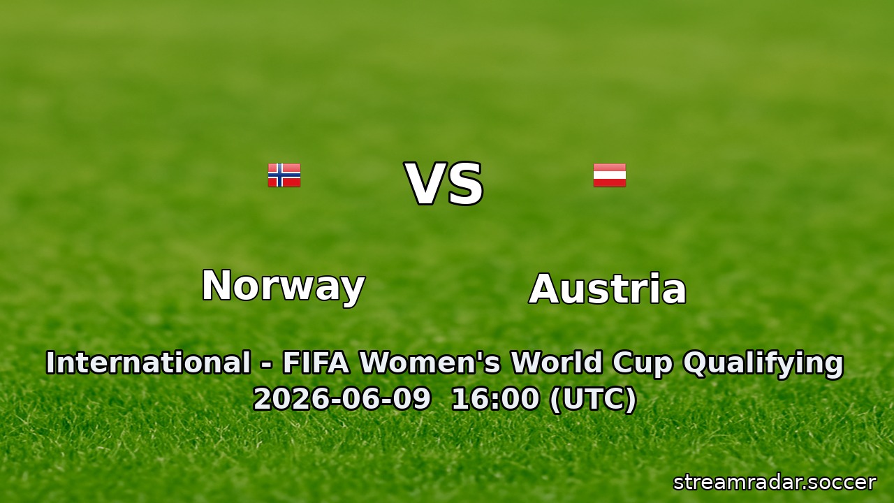 Norway vs Austria