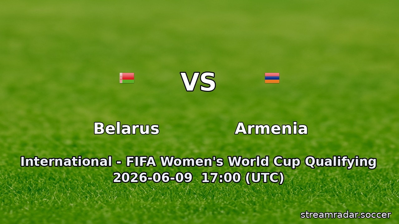 Belarus vs Armenia