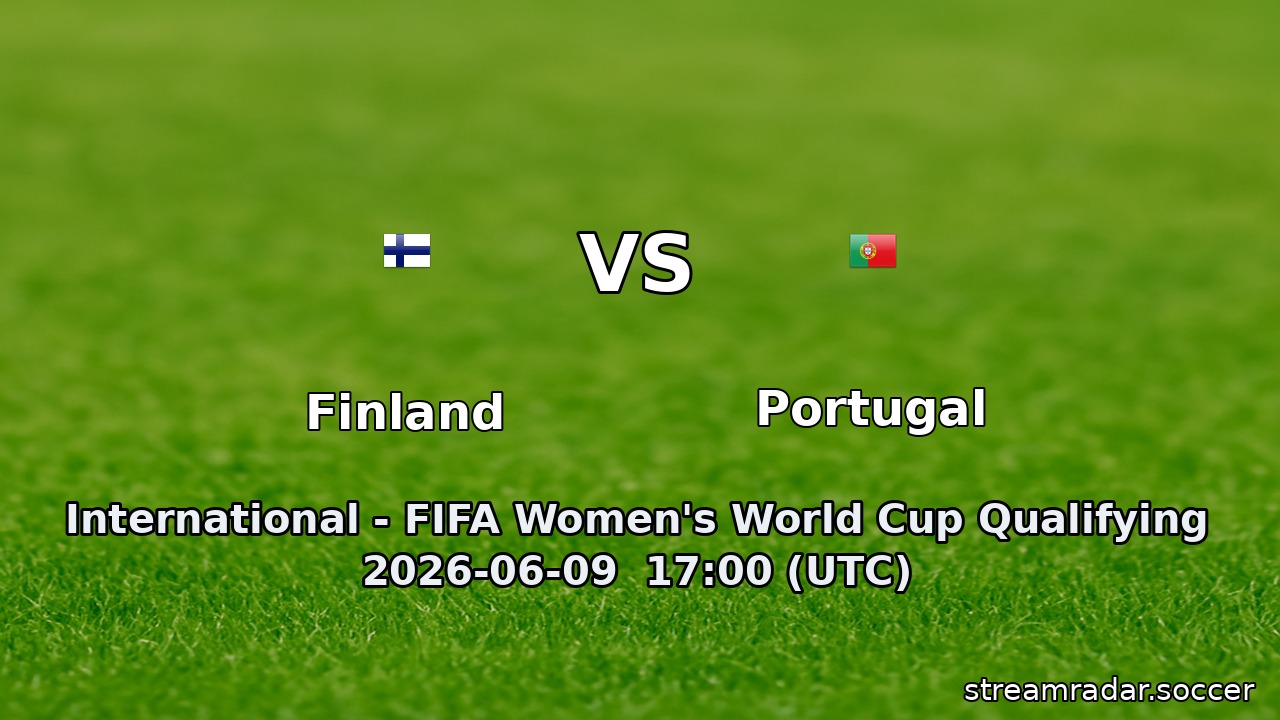 Finland vs Portugal