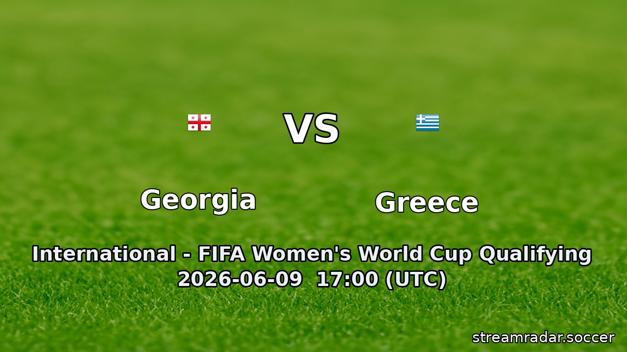 Georgia vs Greece