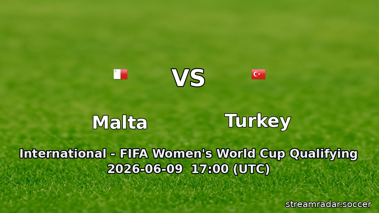 Malta vs Turkey