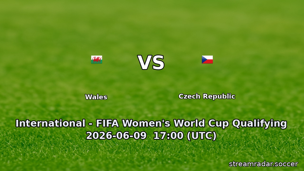 Wales vs Czech Republic