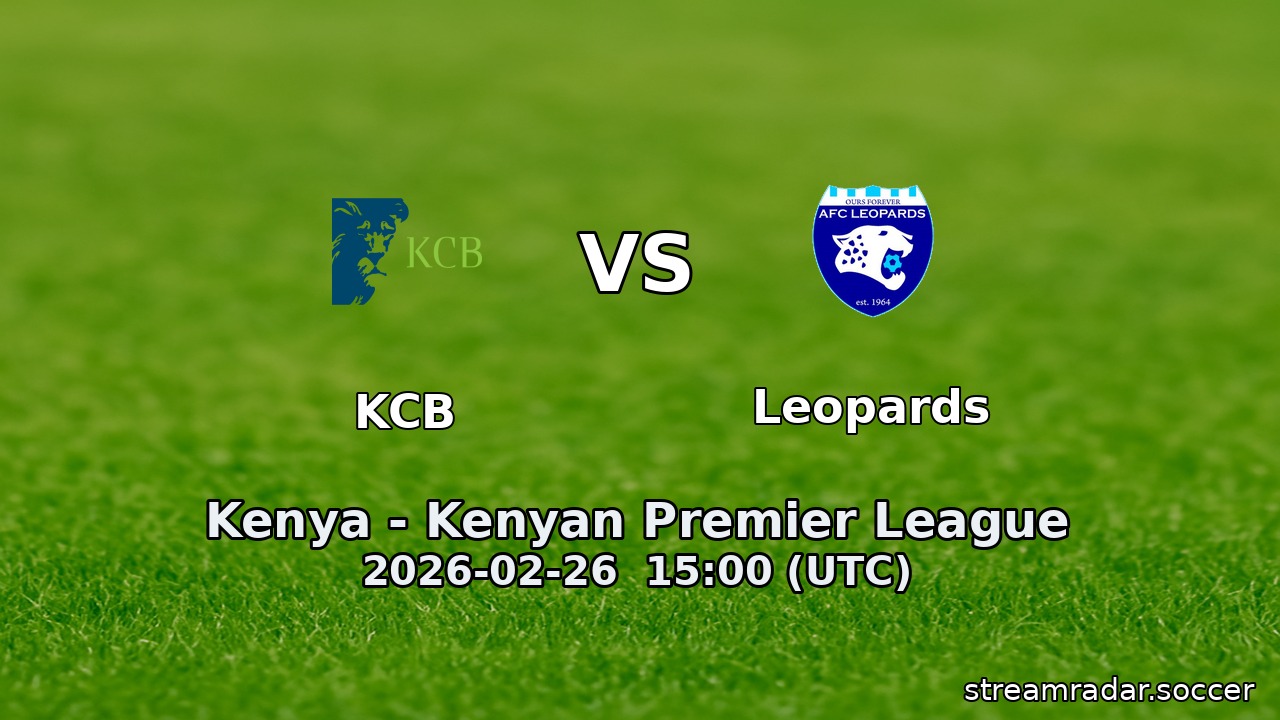 KCB vs Leopards