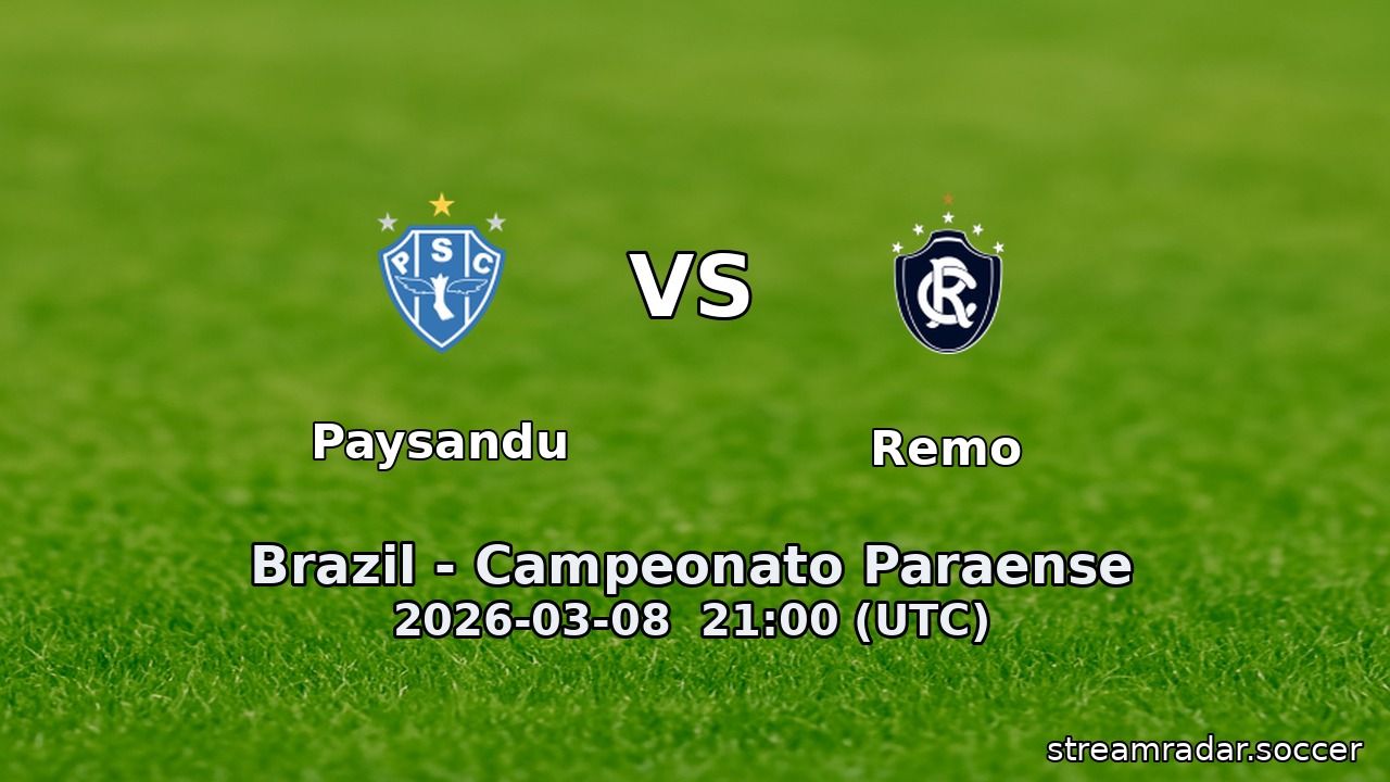 Paysandu vs Remo