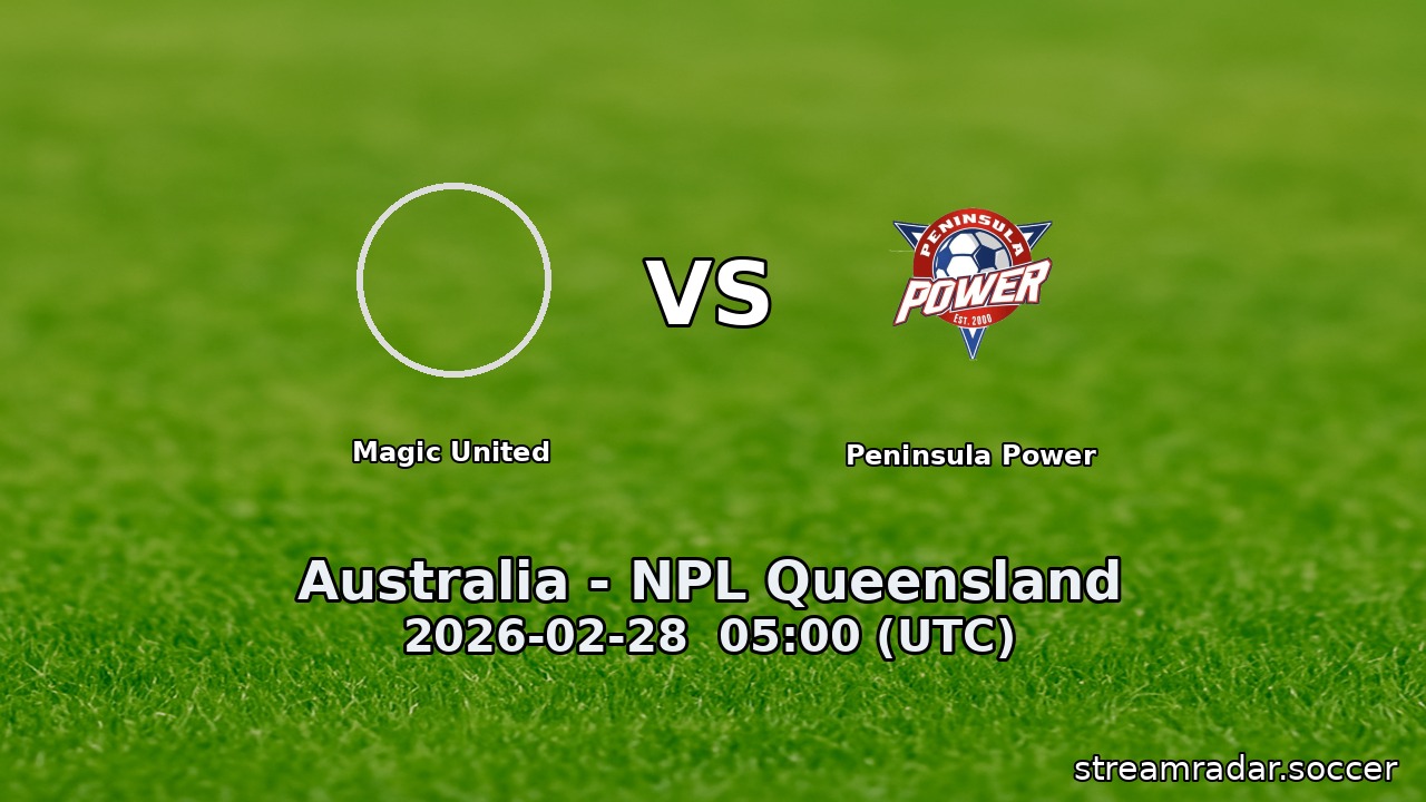 Magic United vs Peninsula Power
