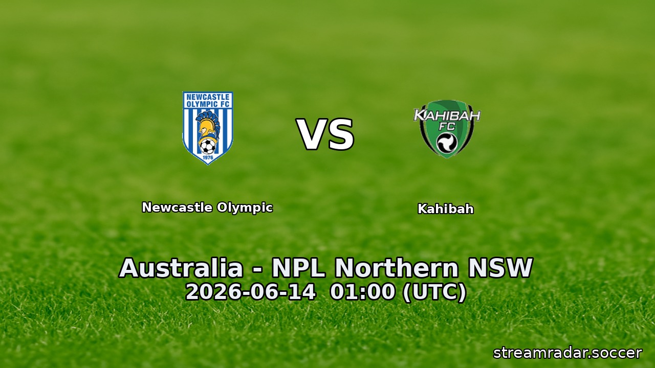 Newcastle Olympic vs Kahibah