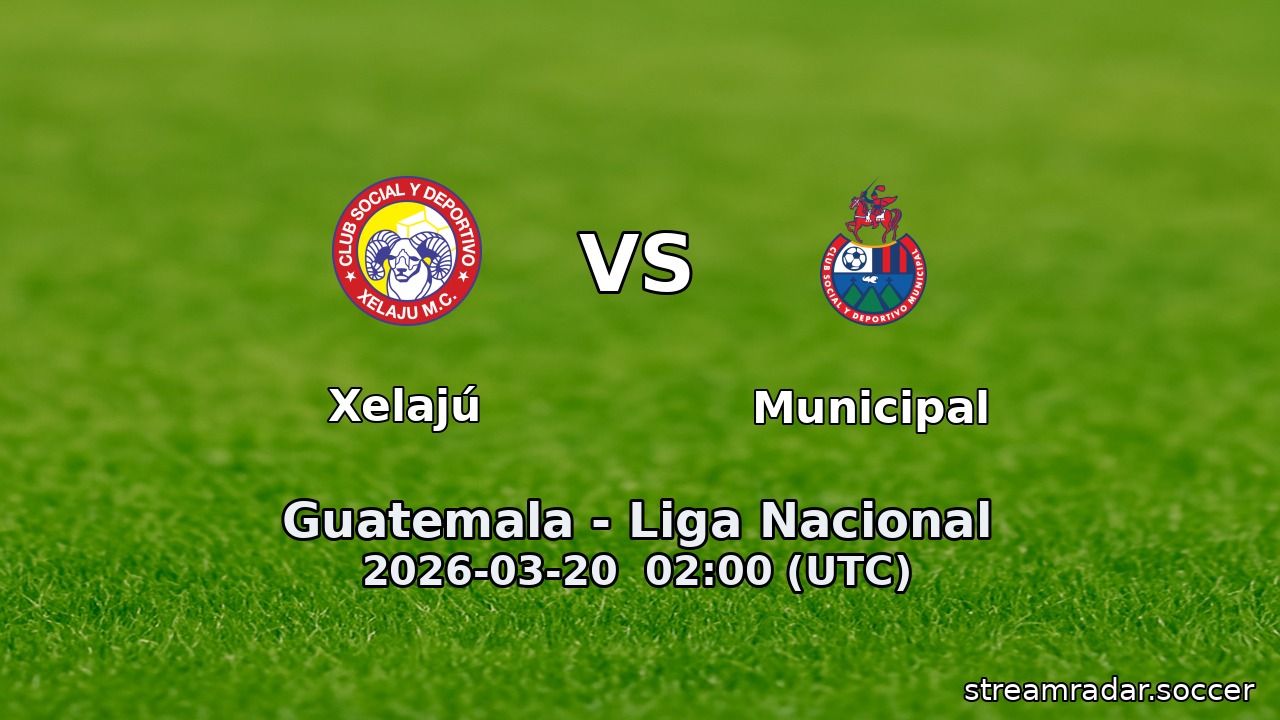 Xelajú vs Municipal