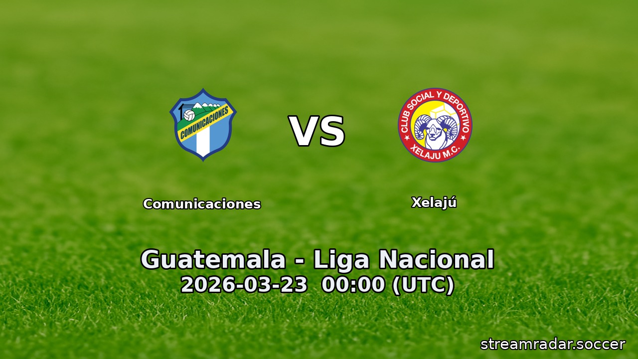 Comunicaciones vs Xelajú