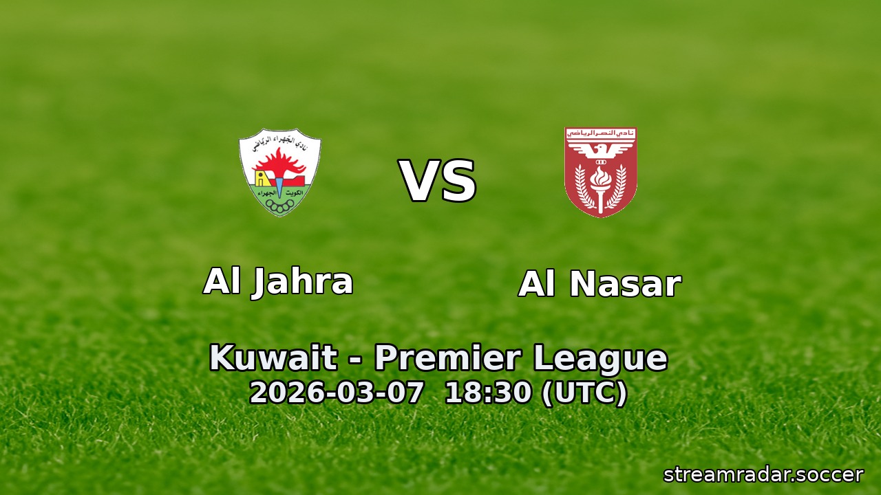 Al Jahra vs Al Nasar