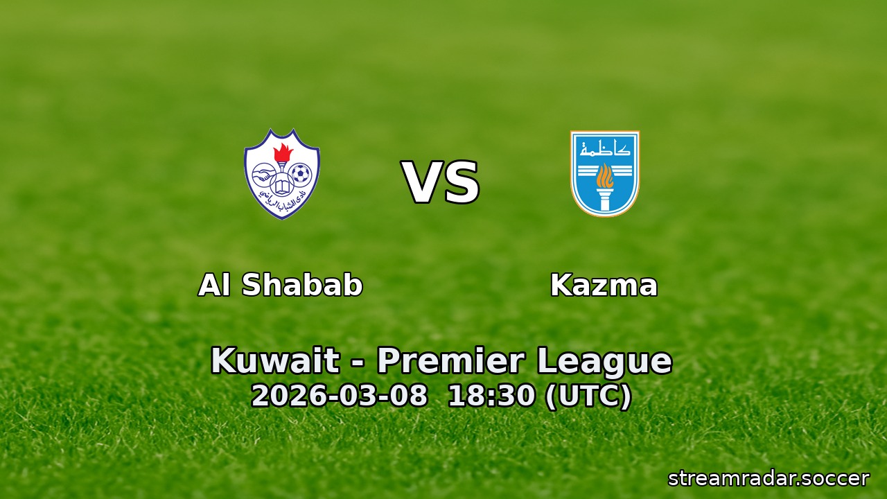 Al Shabab vs Kazma