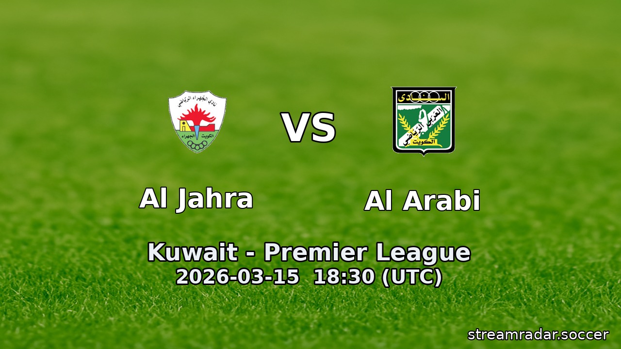 Al Jahra vs Al Arabi
