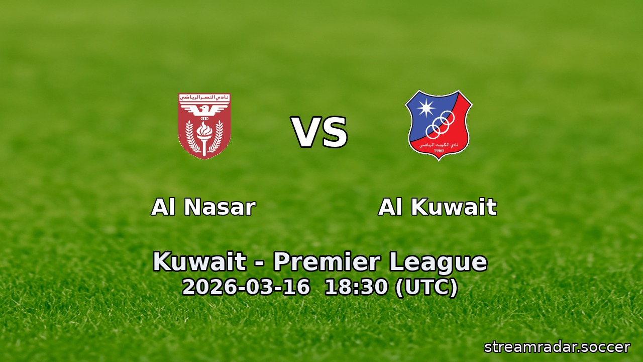 Al Nasar vs Al Kuwait