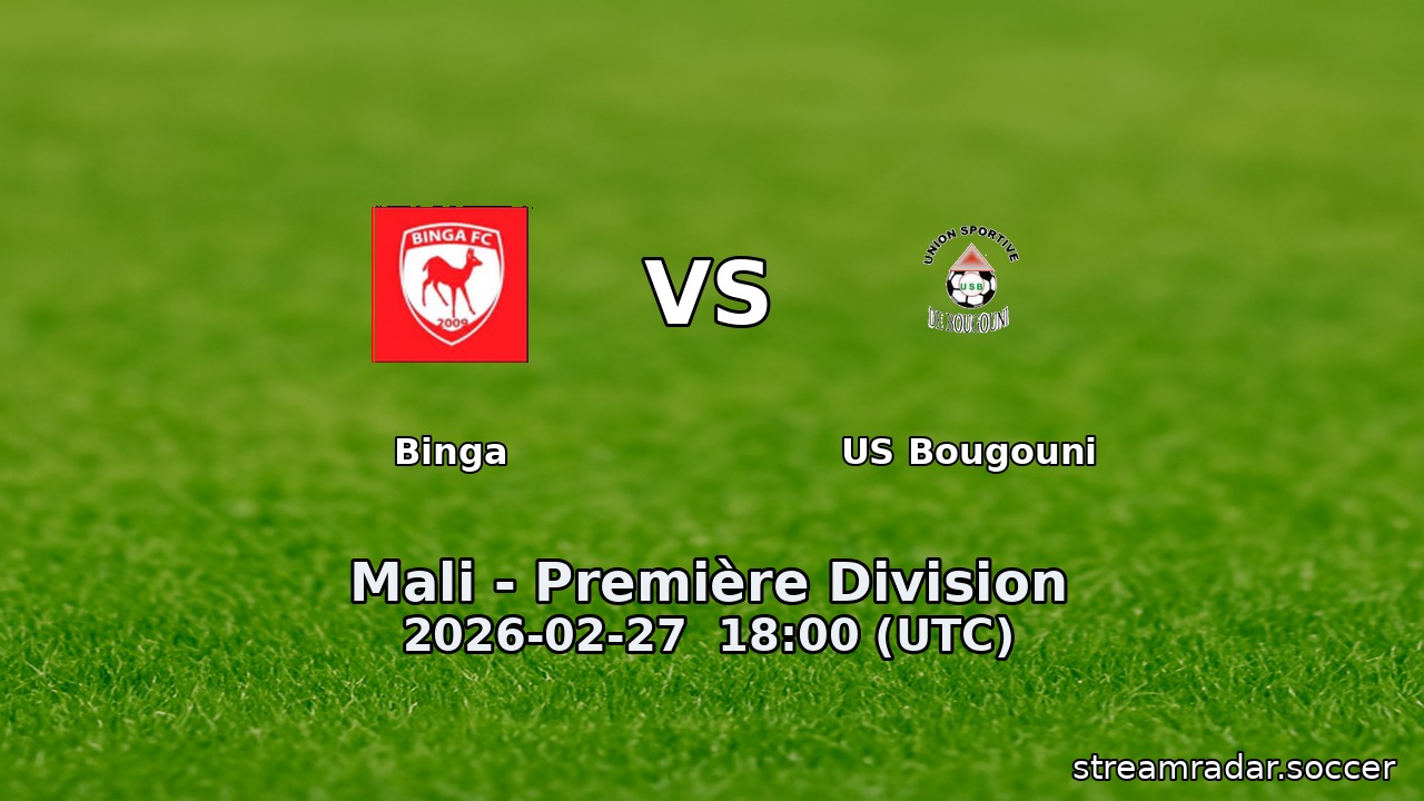 Binga vs US Bougouni