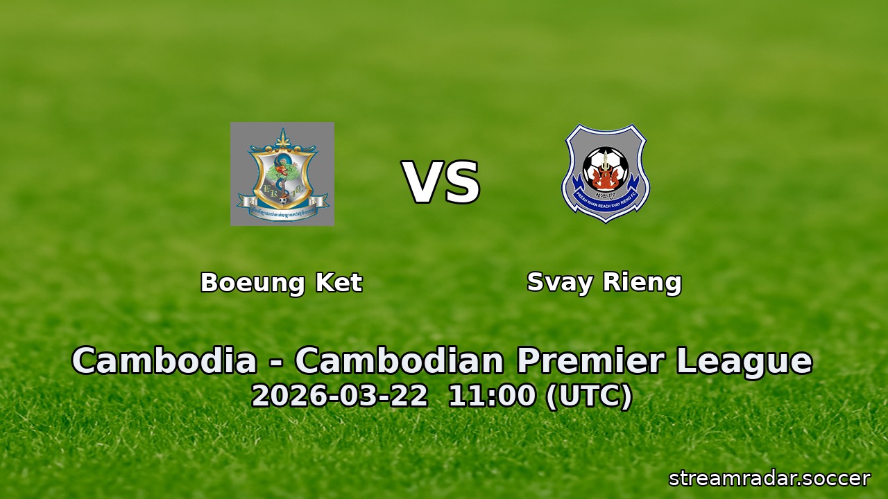 Boeung Ket vs Svay Rieng