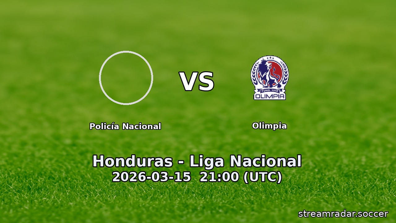 Policía Nacional vs Olimpia