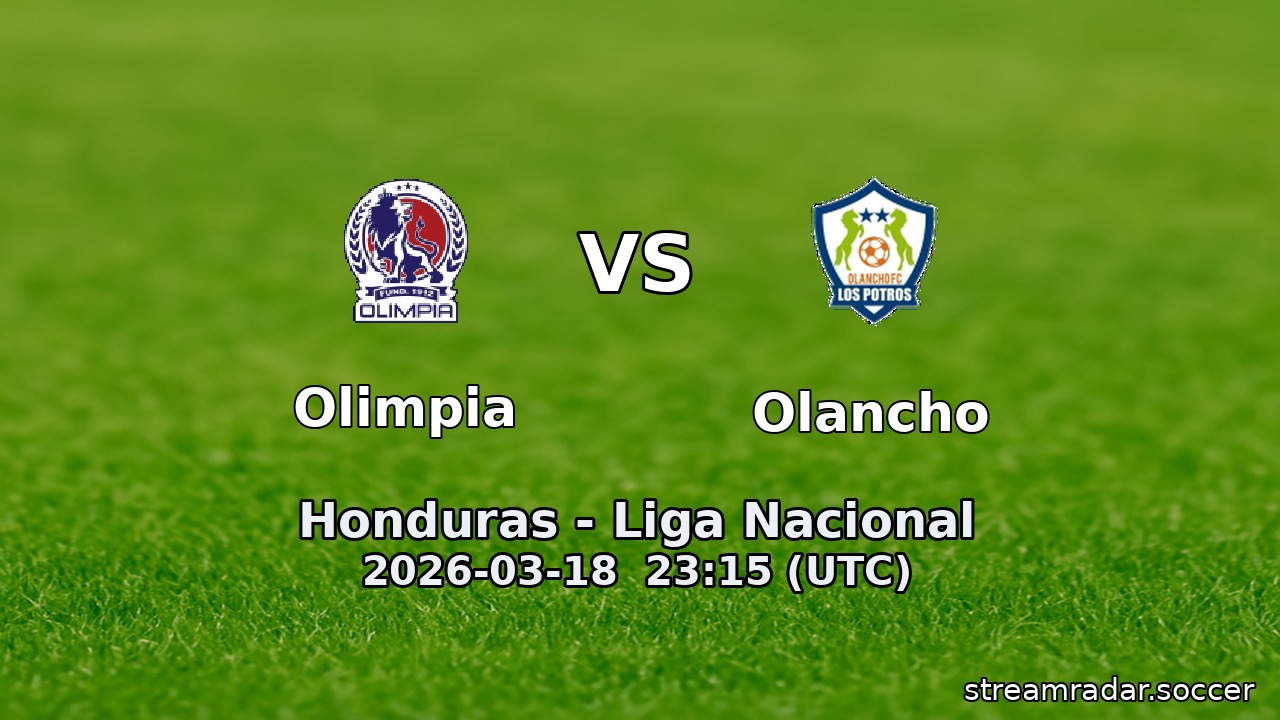 Olimpia vs Olancho
