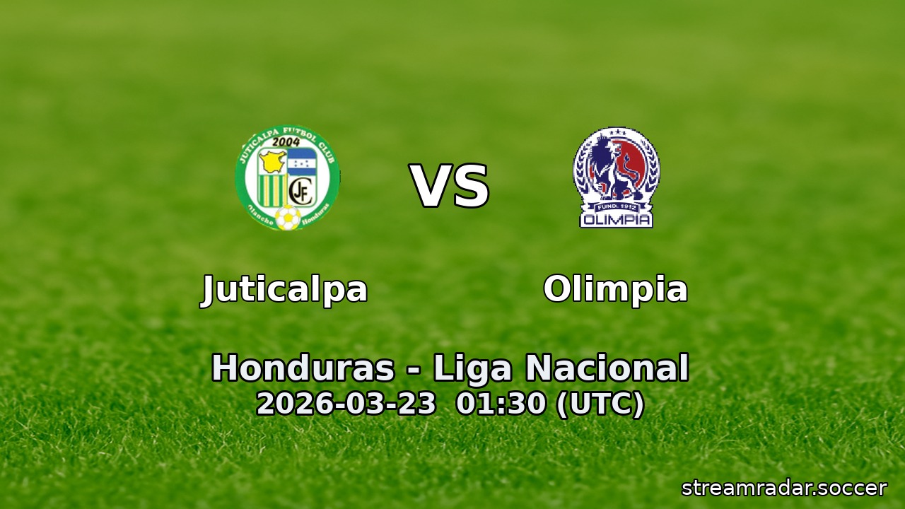 Juticalpa vs Olimpia