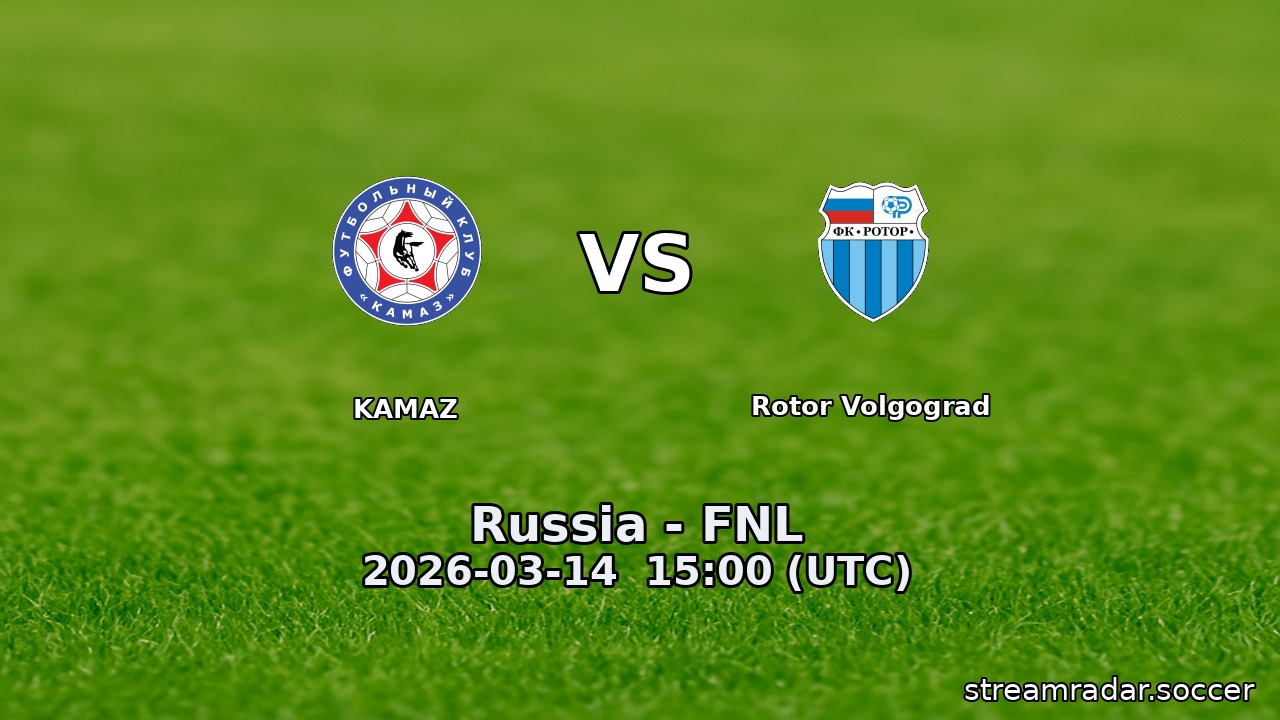 KAMAZ vs Rotor Volgograd