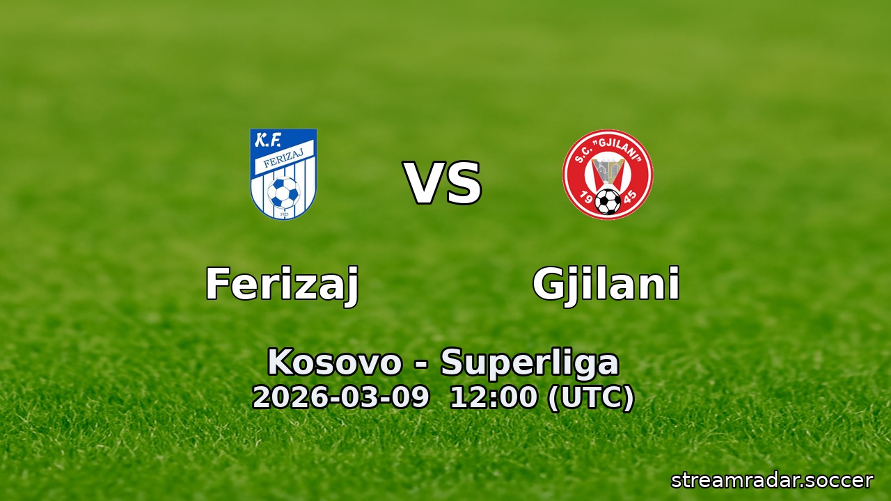 Ferizaj vs Gjilani