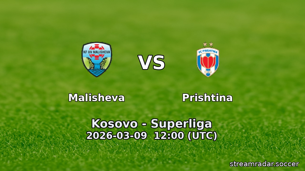 Malisheva vs Prishtina