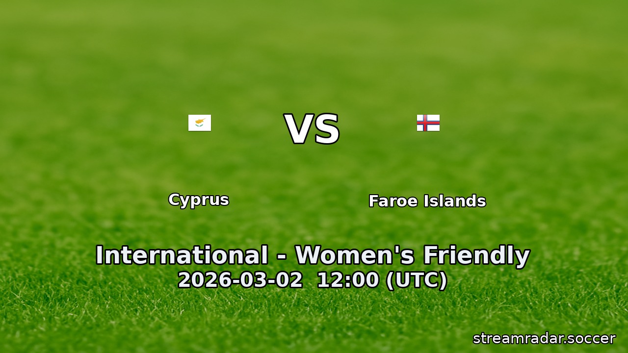 Cyprus vs Faroe Islands